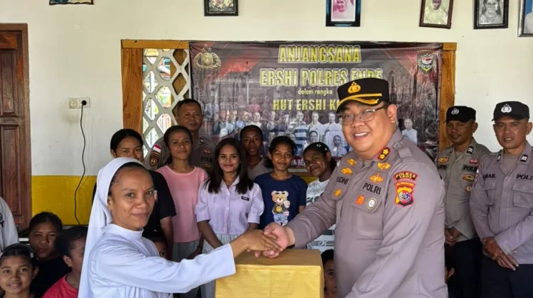 Alumni Ershi XX Polres Ende Rayakan 25 Tahun dengan Aksi Sosial Nyata