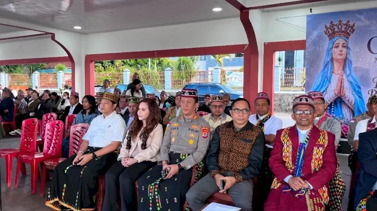 Peluncuran Festival Golo Curu Maria Ratu Rosari, Polres Manggarai Siap Pengamanan