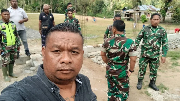 Jembatan Lowolaka Mulai Dibangun, Warga Fataatu Timur Bersyukur
