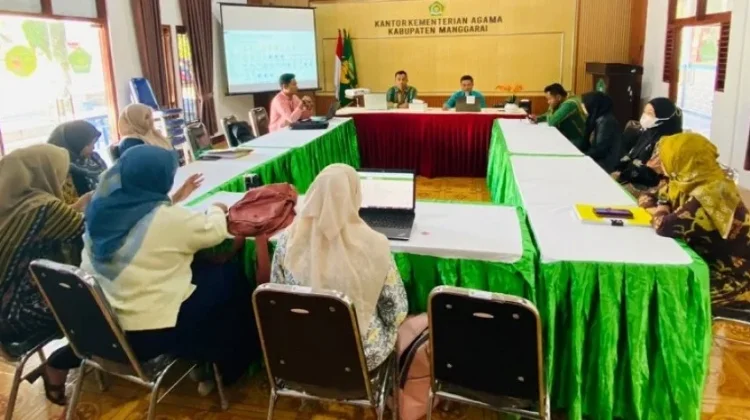 Kemenag Manggarai Dampingi 14 Madrasah Rampungkan LPJ BOS dan BOP Tahap I 2026