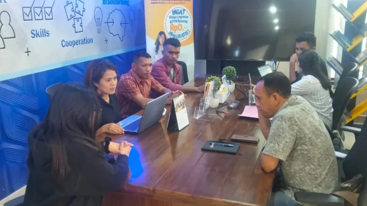 Bawaslu Matim Konsultasi Pengelolaan Keuangan, KPN Apresiasi Kinerja Anggaran
