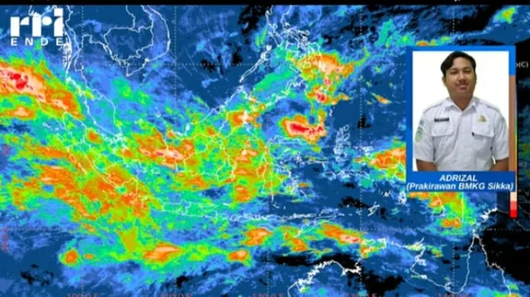 BMKG Prakirakan Cuaca Cerah Berawan Flores Besok hingga Pagi