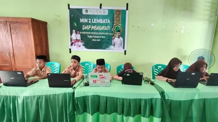 Dua Siswa MIN 2 Lembata Lolos ke Olimpiade Bahasa Arab Tingkat Provinsi