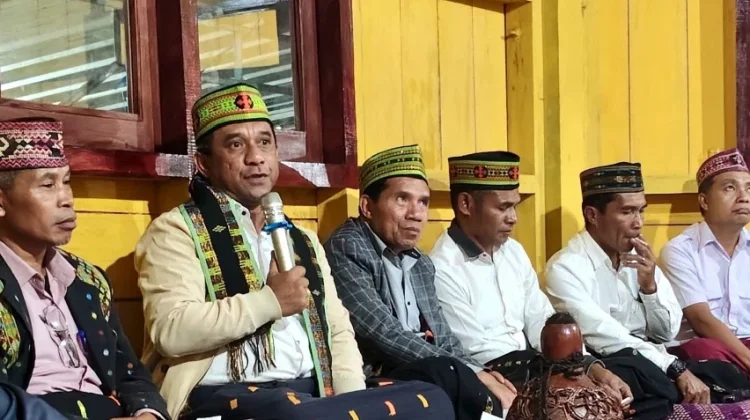 Bupati Manggarai Resmikan Rumah Gendang Ngawe Roeng Timung