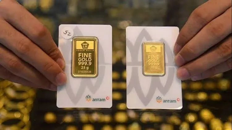 Emas Antam Akhiri Tren Pelemahan, Kini Naik Rp20 Ribu per Gram