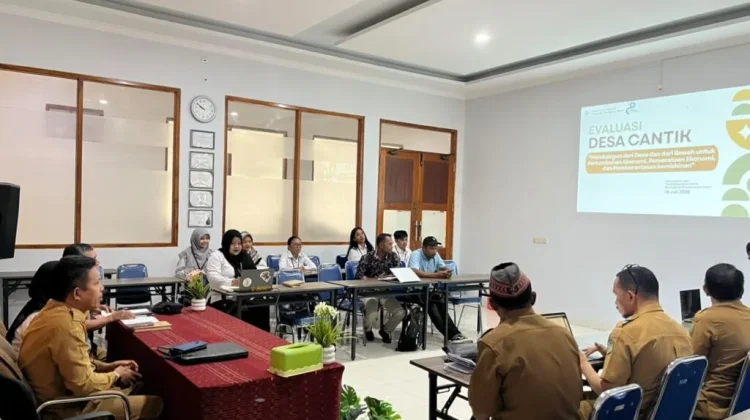 BPS dan Pemkab Manggarai Barat Canangkan Desa Golo Damu sebagai Desa Cantik 2026