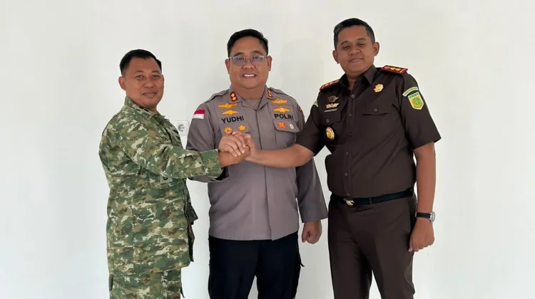 Kapolres, Dandim, dan Kajari Perkuat Sinergi Kelembagaan di Kabupaten Ende