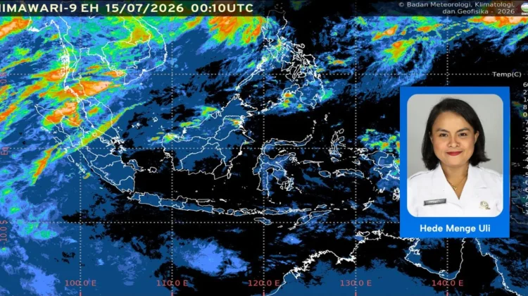 BMKG Prediksi Hujan Ringan Landa Sejumlah Wilayah NTT Hari Ini