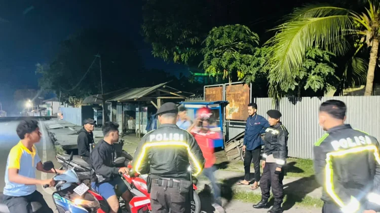 Patroli Malam Polres Ende Sasar Titik Rawan Gangguan Kamtibmas