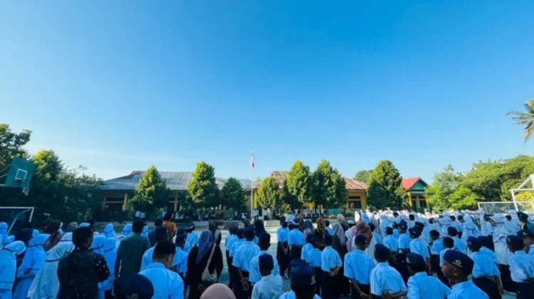 MTsN 2 Lembata Terima 103 Murid Baru, Libatkan Orang Tua Bangun Kolaborasi