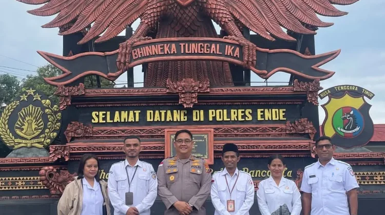 Bawaslu Lakukan Konsoludasi Demokrasi Bersama Polres Ende