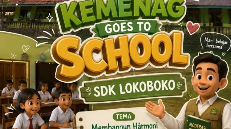Membangun Harmoni sejak Dini, Siswa SDK Lokoboko Dibekali Moderasi Beragama
