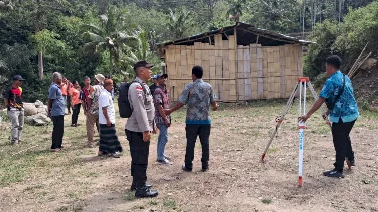 Pengukuran Lahan SMPN 49 Perkuat Legalitas Aset Pemerintah Daerah