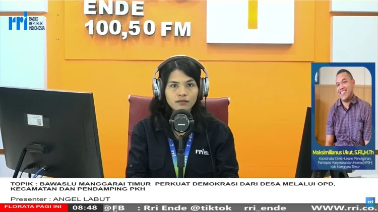 Bawaslu Manggarai Timur Perkuat Demokrasi hingga Tingkat Desa