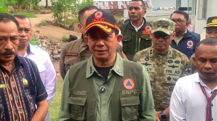 Kepala BNPB Resmikan Fasilitas untuk Warga Terdampak Konflik di Adonara Barat
