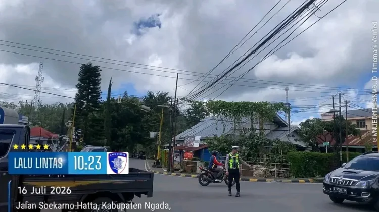Satlantas Ngada Intensifkan Patroli dan Pengaturan Lalu Lintas