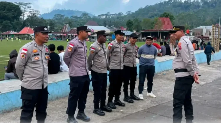 Polres Ngada Kerahkan Personel Amankan Turnamen Turbo Cup IV