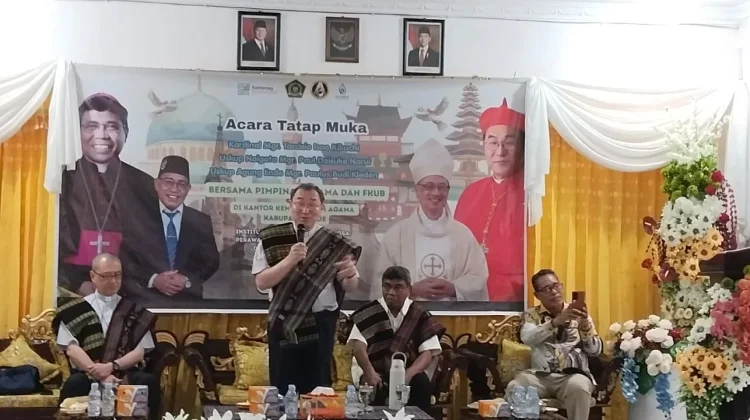 Kardinal Jepang Pelajari Kerukunan Umat Beragama di Kota Rahim Pancasila