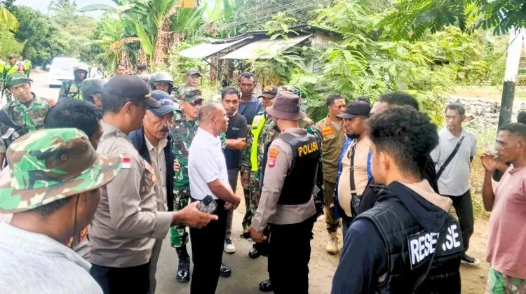 TNI-Polri Perketat Penjagaan, Situasi Adonara Timur Kondusif