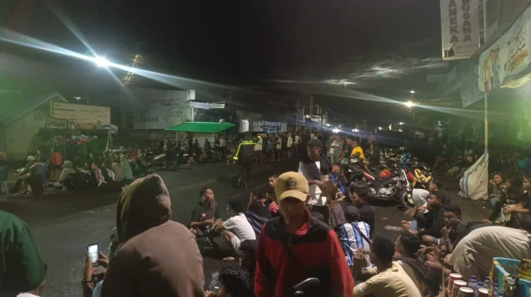 Polsek Ende Perketat Patroli saat Nobar Final Piala Dunia 2026