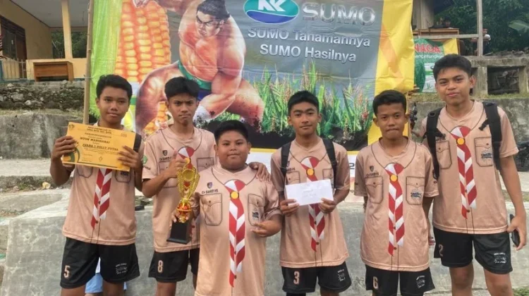 Tim Voli Putra MTsN Manggarai Juara Turnamen Amal Golo Conggo Cup III 2026