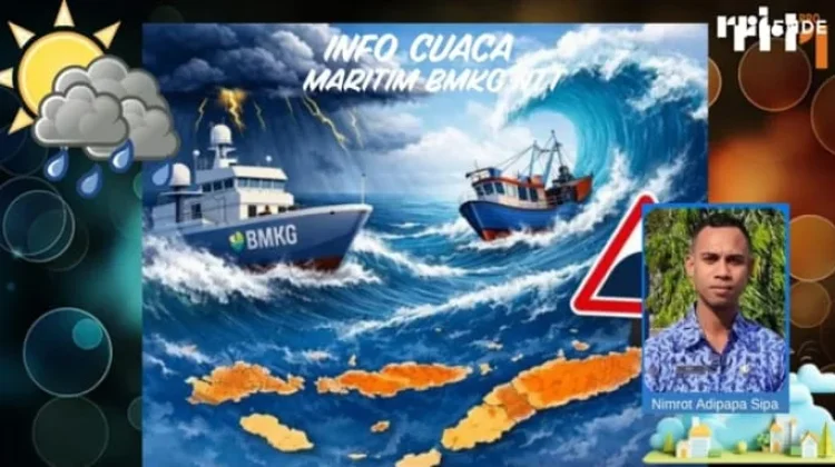 BMKG Imbau Waspada Gelombang Tinggi Perairan Nusa Tenggara Timur