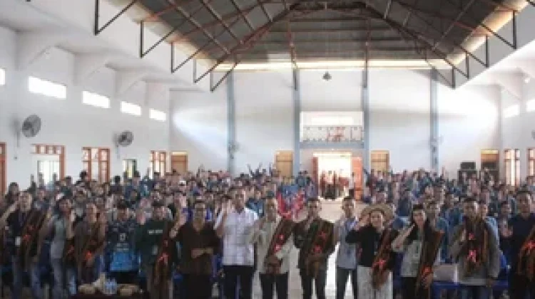 Mahasiswa Unwira Kupang Gelar Kemah Kerja Bhakti di Ende 2026