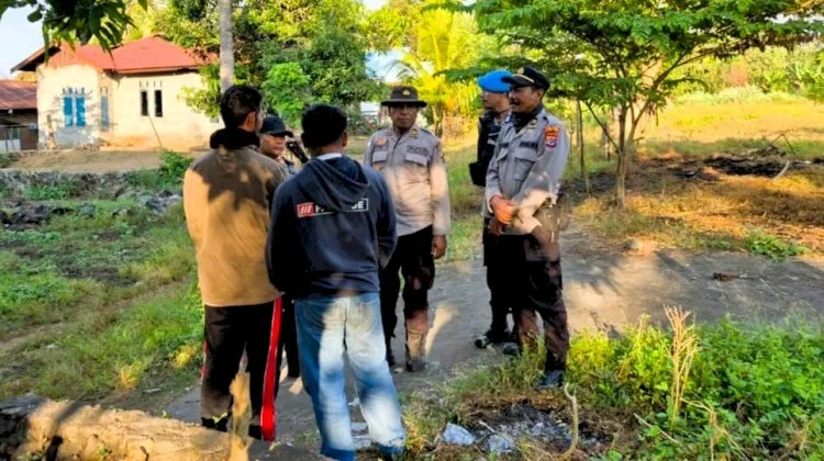 Patroli Humanis Polisi Perkuat Kamtibmas di Adonara Timur