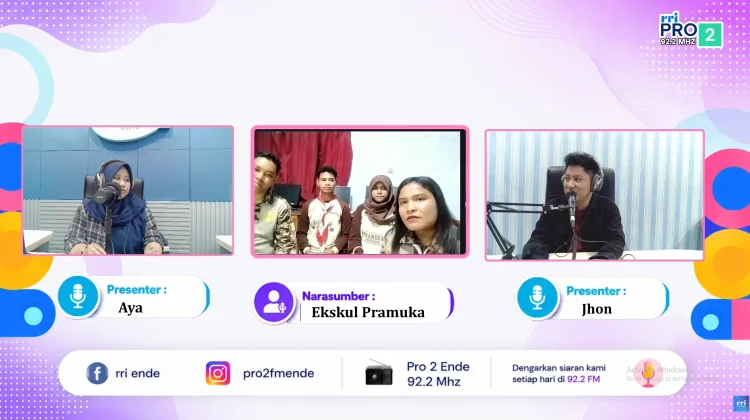 Pramuka SMAN Maurole Bangun Karakter dan Cinta Lingkungan