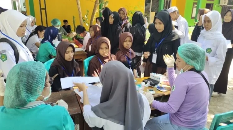 Gandeng Puskesmas Labuan Bajo, MAN Mabar Skrining Kesehatan 155 Murid Baru