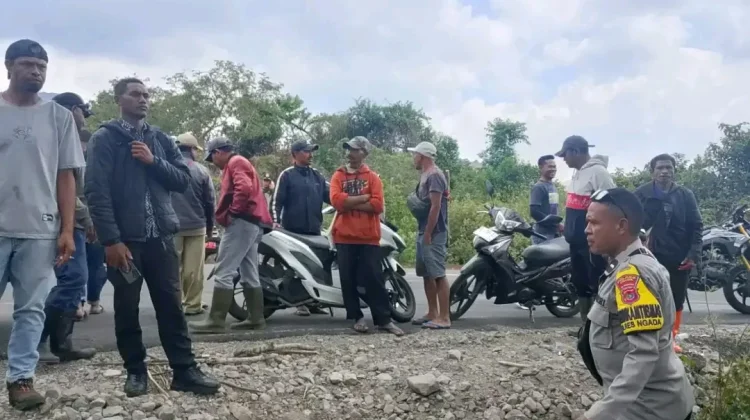 Bhabinkamtibmas Kezewea Ajak Warga Jaga Kamtibmas