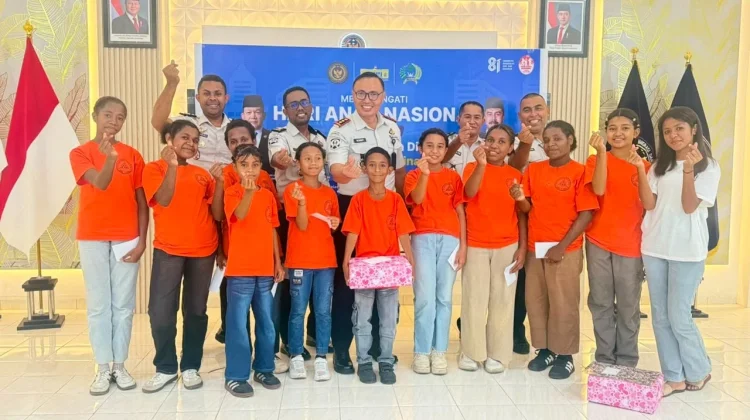 Hari Anak Nasional 2026, Lapas Ende Hadirkan Keceriaan Anak Panti Asuhan