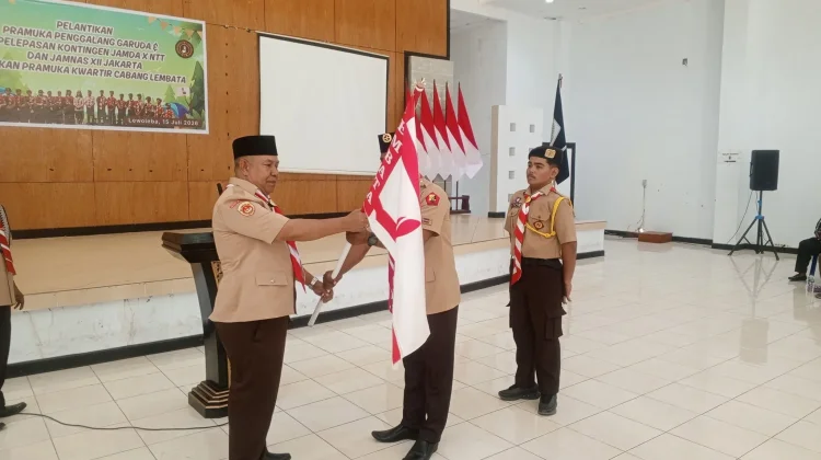 Pemkab Lembata Lepas Kontingen Pramuka ke Jamda dan Jamnas