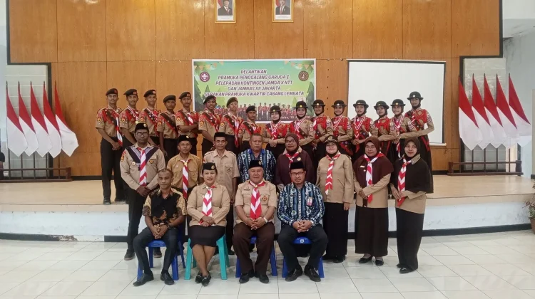 Pemkab Lembata Apresiasi Kolaborasi Berangkatkan Kontingen Pramuka
