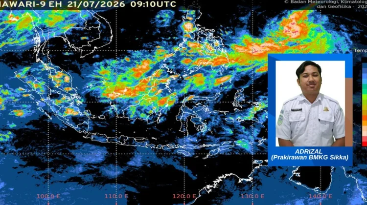 BMKG Prakirakan Cuaca Cerah Berawan Sikka Ende Nagekeo Besok