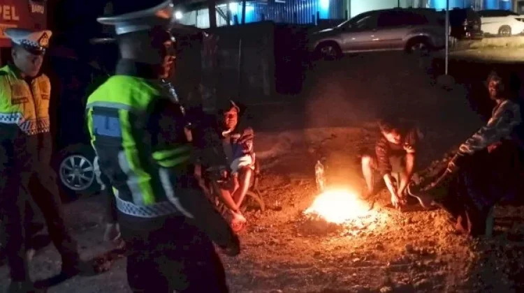 Cegah Balap Liar, Polres Manggarai Intensifkan Patroli Malam di Titik Rawan