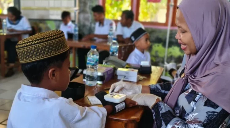 Deteksi Dini Kesehatan Dukung Proses Belajar Murid MIN 2 Lembata