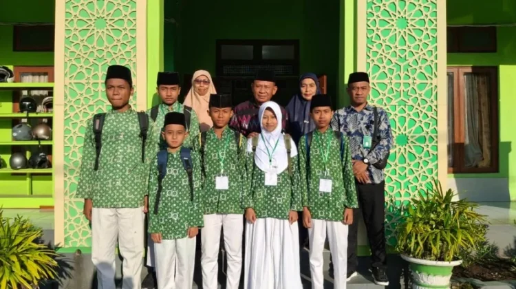 Enam Murid MTsN 1 Ende Berlaga di OSN Tingkat Provinsi 2026