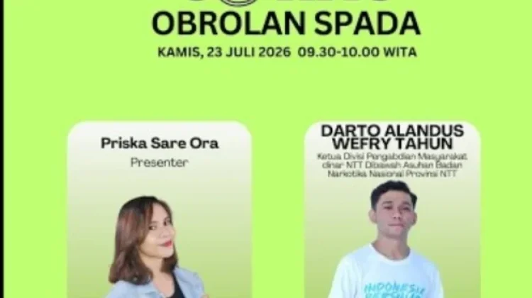 Tekanan Hidup Tak Harus Berujung Narkoba, Jadilah Generasi Produktif