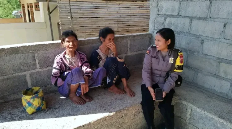 Bhabinkamtibmas Jawameze Ajak Warga Beiwali Jaga Kamtibmas