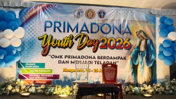 Primadona Youth Day Satukan OMK Paroki Ndona Bangun Keteladanan Bersama