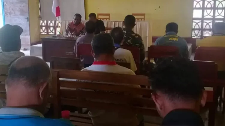 Kecamatan Atadei Matangkan Persiapan Peringatan HUT Ke-81 Kemerdekaan RI