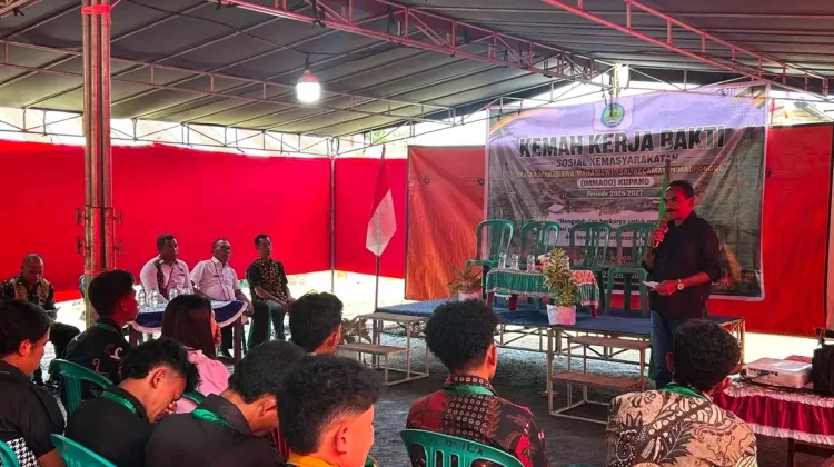 Wabup Nagekeo Buka Kemah Bakti Sosial IMMAGO Kupang