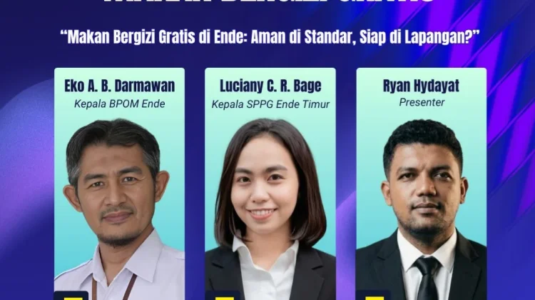 Dari Dapur ke Sekolah, MBG Ende Jaga Makanan Tetap Aman