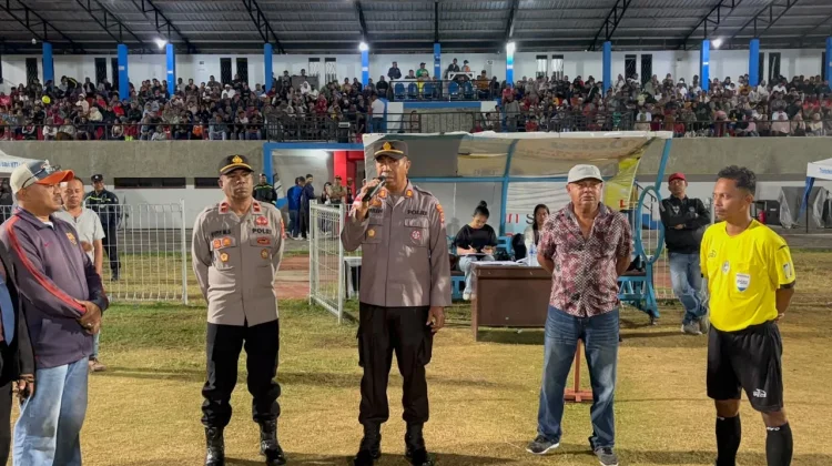 Polres Ende Perketat Pengamanan Bupati Ende Cup U-23