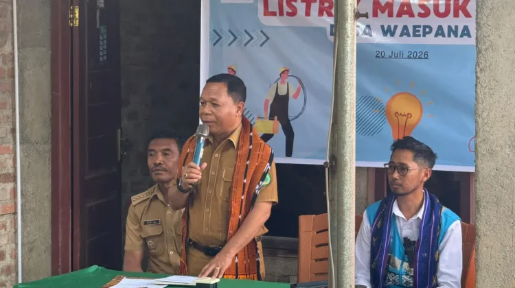 Kolaborasi PLN dan Pemkab Ngada Sukseskan Elektrifikasi Waepana Satu