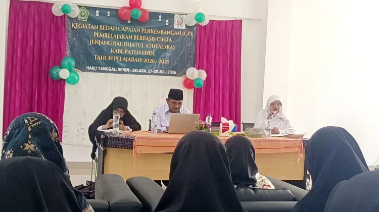 Guru RA Ende Bedah CP, Pembelajaran Berbasis Cinta Perkuat Karakter Anak