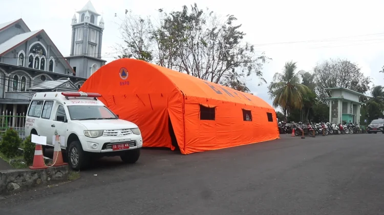 BPBD Siagakan Tenda Darurat Antisipasi Lonjakan Pasien di RSUD Ende