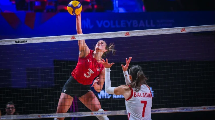 Kiera Van Ryk Puncak Statistik VNL 2026