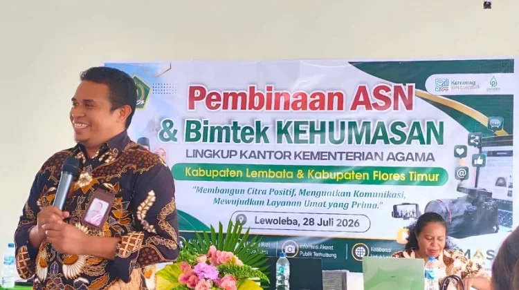 Bimtek Kehumasan, MIN 2 Lembata Perkuat Publikasi di Era Digital